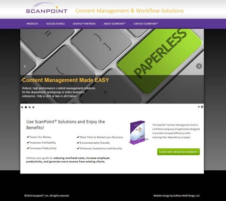 ScanPoint, Inc. Website
