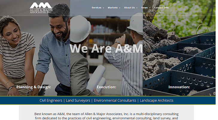 Allen & Major Associates, Inc Website
