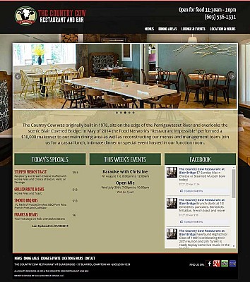 Covered Bridge Farm Table Website